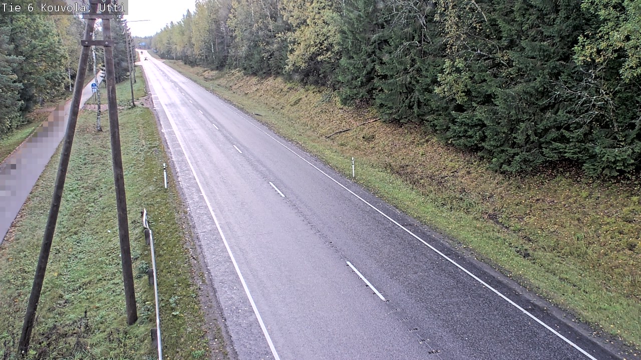 Weather Camera Image Road 6 Kouvola, Utti_YPS, Kouvola, Kymenlaakso