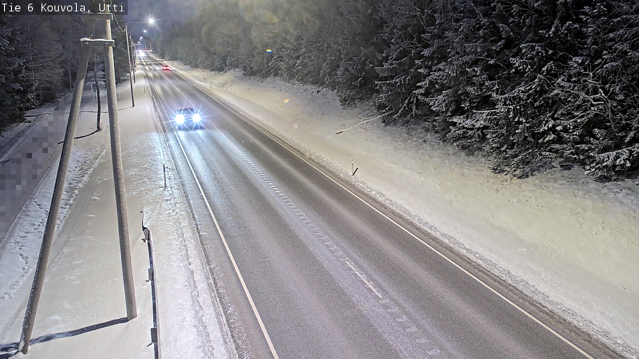 Weather Camera Image Road 6 Kouvola, Utti_YPS, Kouvola, Kymenlaakso