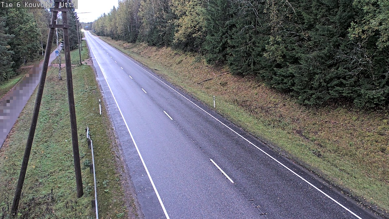 Weather Camera Image Road 6 Kouvola, Utti_YPS, Kouvola, Kymenlaakso