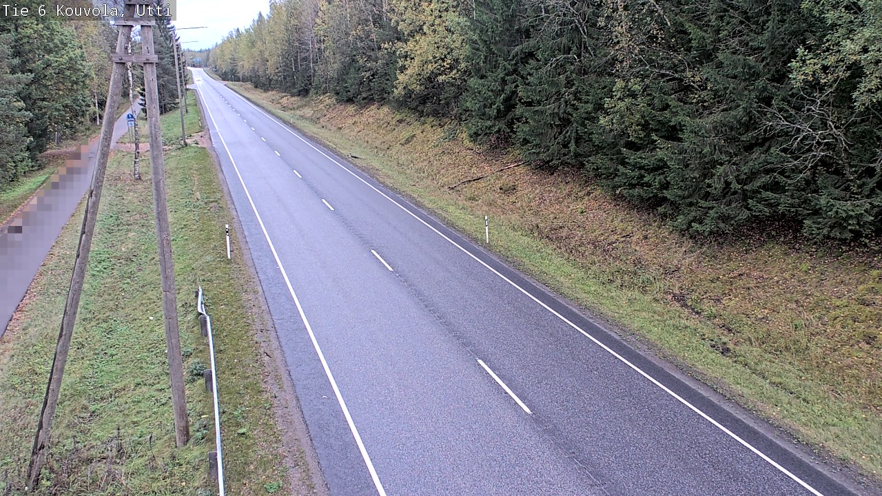 Weather Camera Image Road 6 Kouvola, Utti_YPS, Kouvola, Kymenlaakso