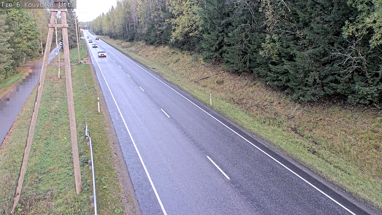 Weather Camera Image Road 6 Kouvola, Utti_YPS, Kouvola, Kymenlaakso