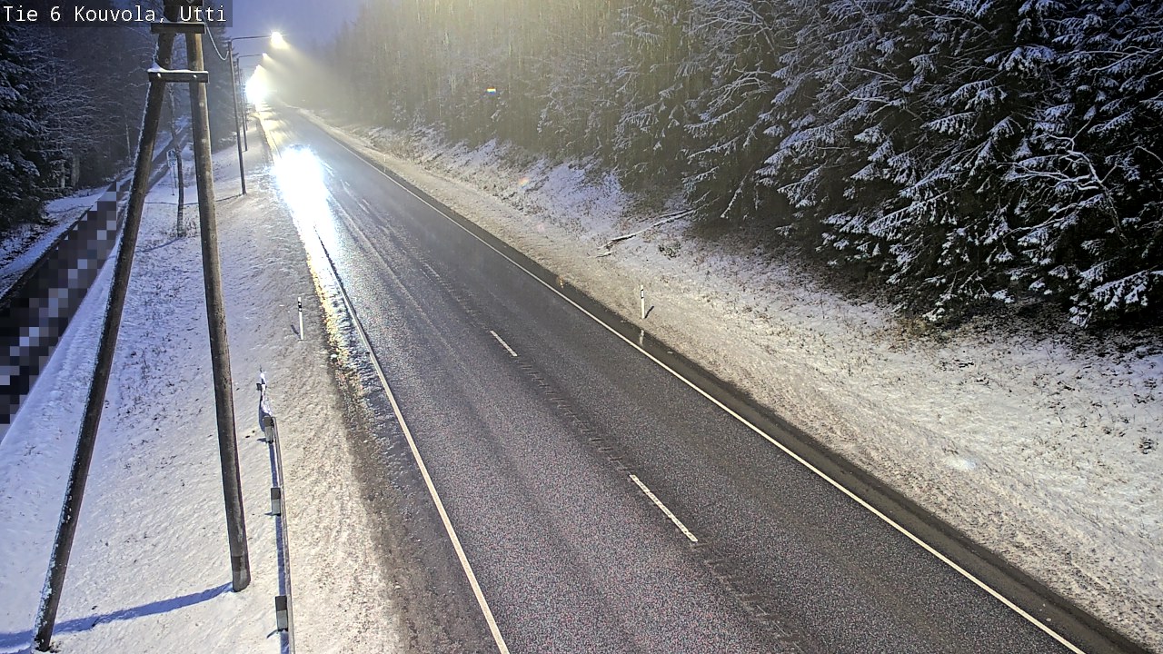 Weather Camera Image Väg 6 Kouvola, Uttis_YPS, Kouvola, Kymenlaakso