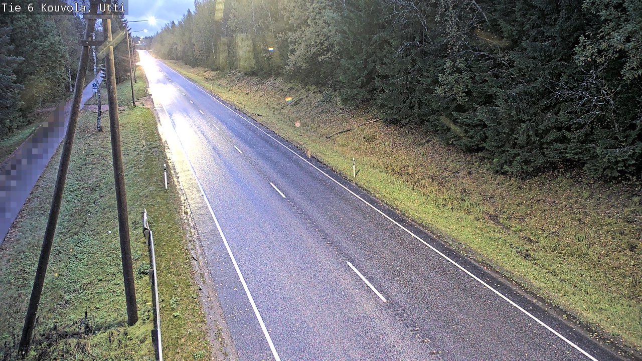Weather Camera Image Road 6 Kouvola, Utti_YPS, Kouvola, Kymenlaakso