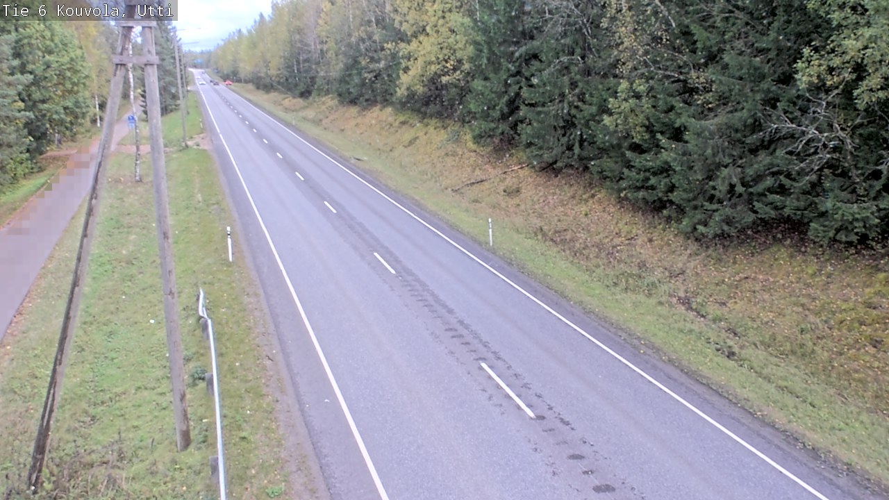 Weather Camera Image Road 6 Kouvola, Utti_YPS, Kouvola, Kymenlaakso