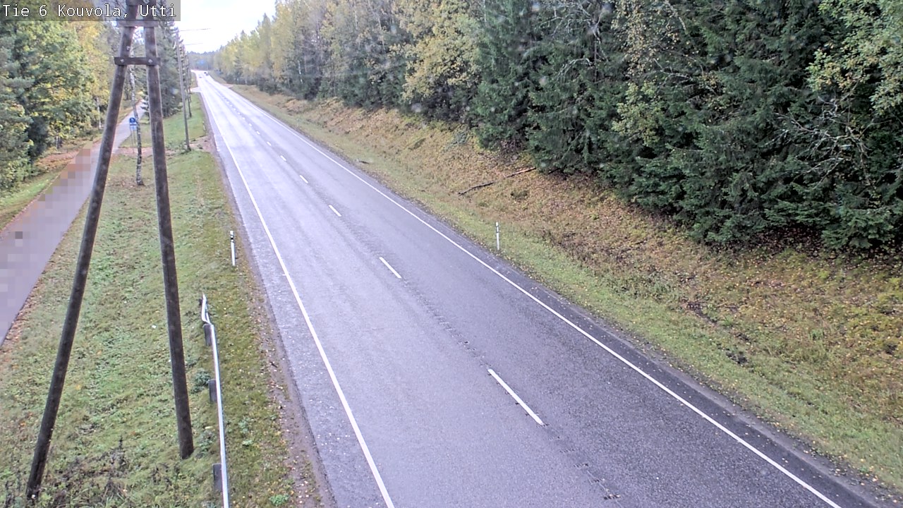 Weather Camera Image Road 6 Kouvola, Utti_YPS, Kouvola, Kymenlaakso