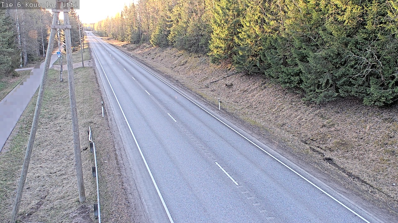 Weather Camera Image Väg 6 Kouvola, Uttis_YPS, Kouvola, Kymenlaakso