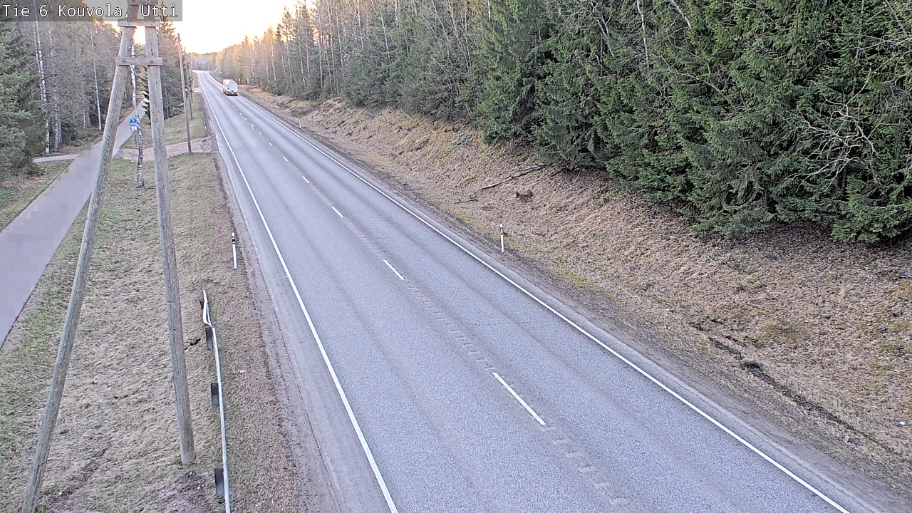Weather Camera Image Väg 6 Kouvola, Uttis_YPS, Kouvola, Kymenlaakso