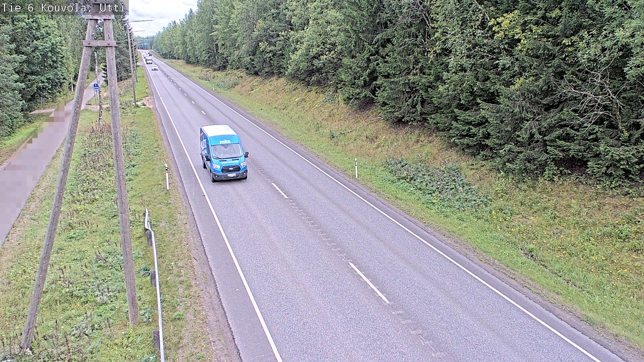 Weather Camera Image Road 6 Kouvola, Utti_YPS, Kouvola, Kymenlaakso