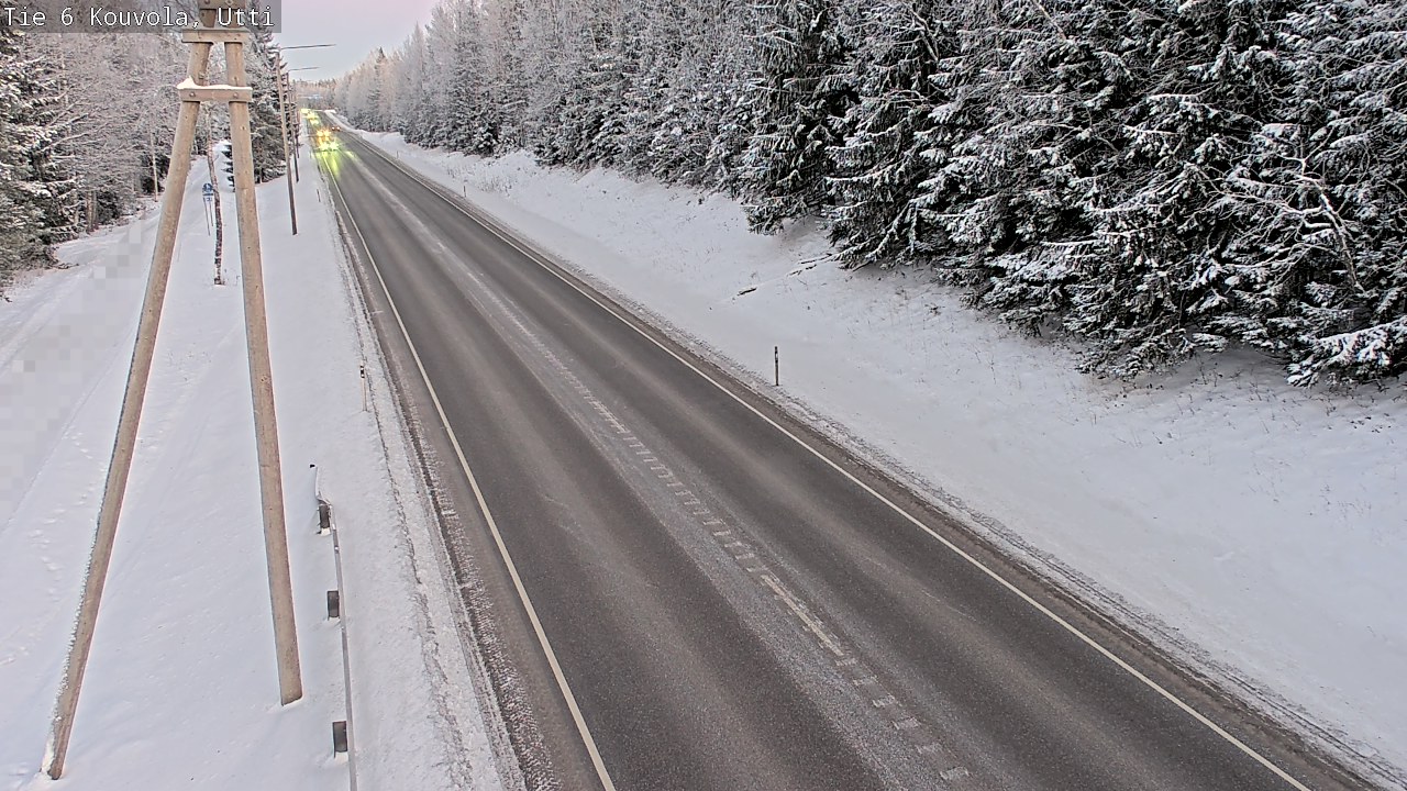 Weather Camera Image Road 6 Kouvola, Utti_YPS, Kouvola, Kymenlaakso