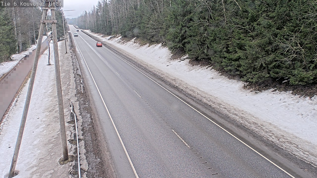 Weather Camera Image Road 6 Kouvola, Utti_YPS, Kouvola, Kymenlaakso