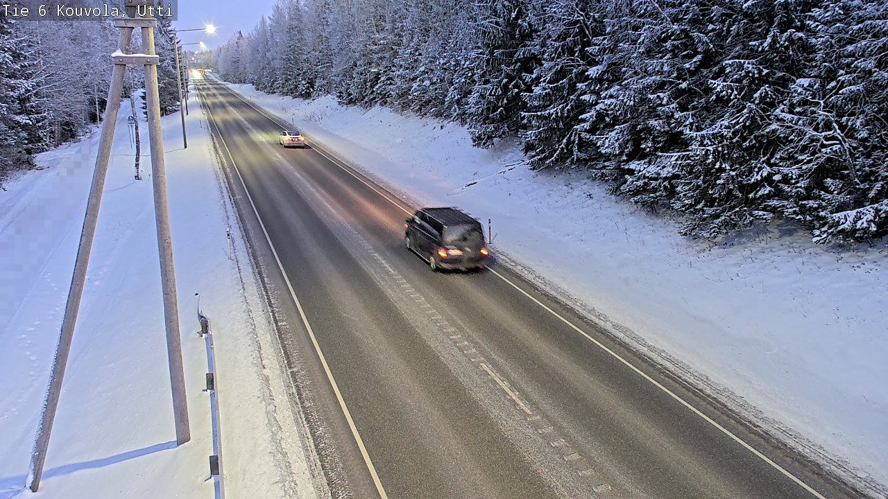 Weather Camera Image Road 6 Kouvola, Utti_YPS, Kouvola, Kymenlaakso