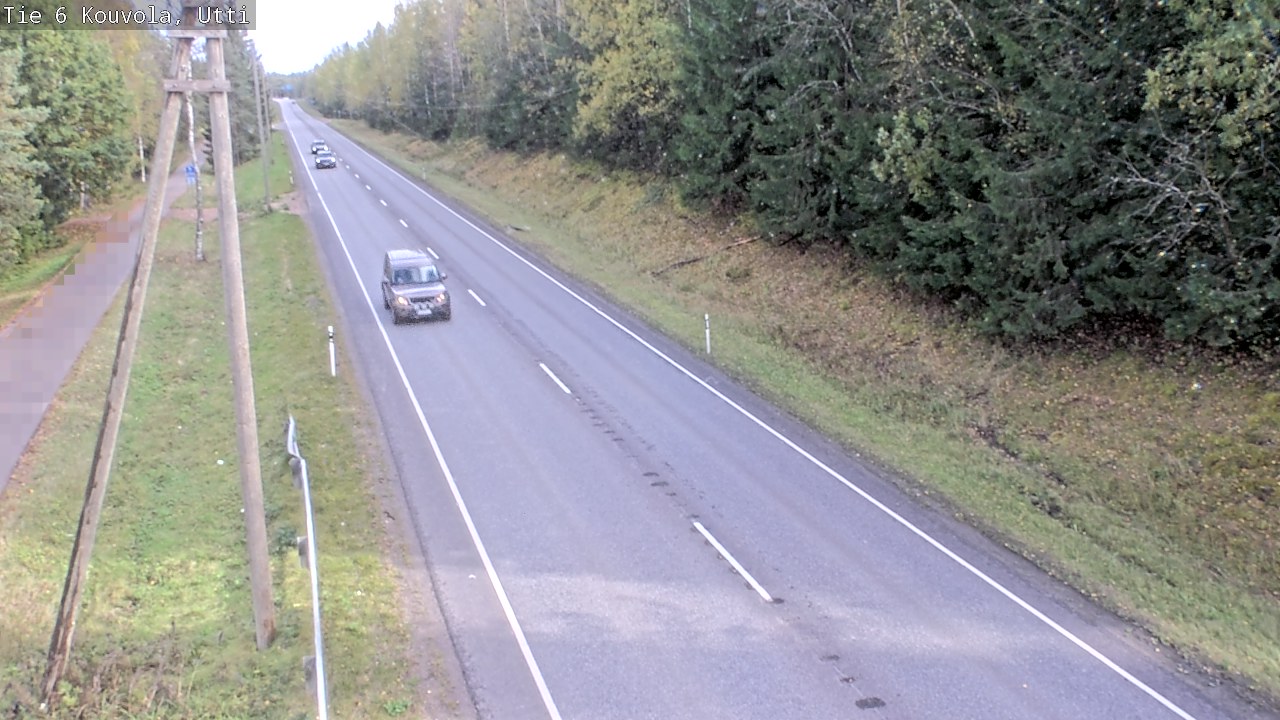 Weather Camera Image Road 6 Kouvola, Utti_YPS, Kouvola, Kymenlaakso