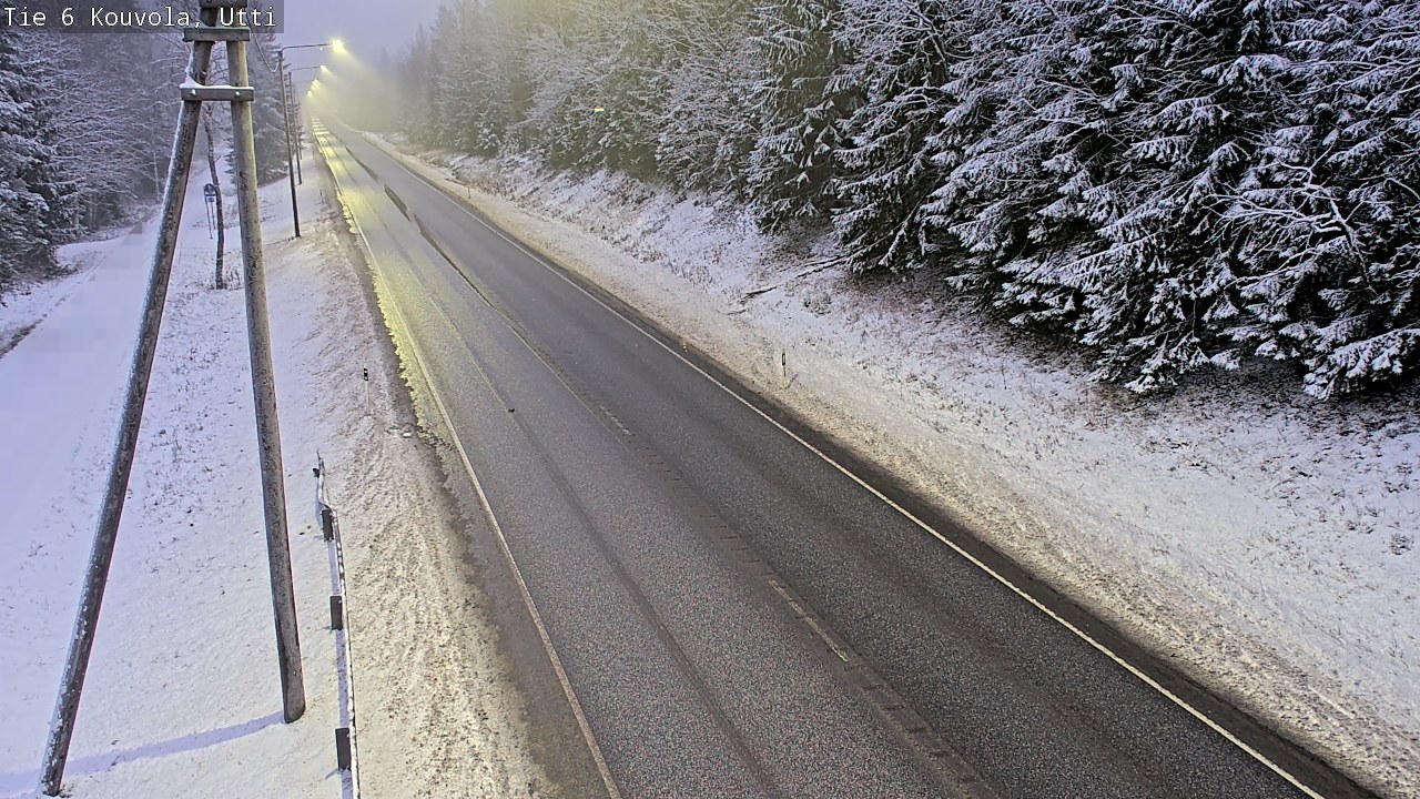 Weather Camera Image Väg 6 Kouvola, Uttis_YPS, Kouvola, Kymenlaakso