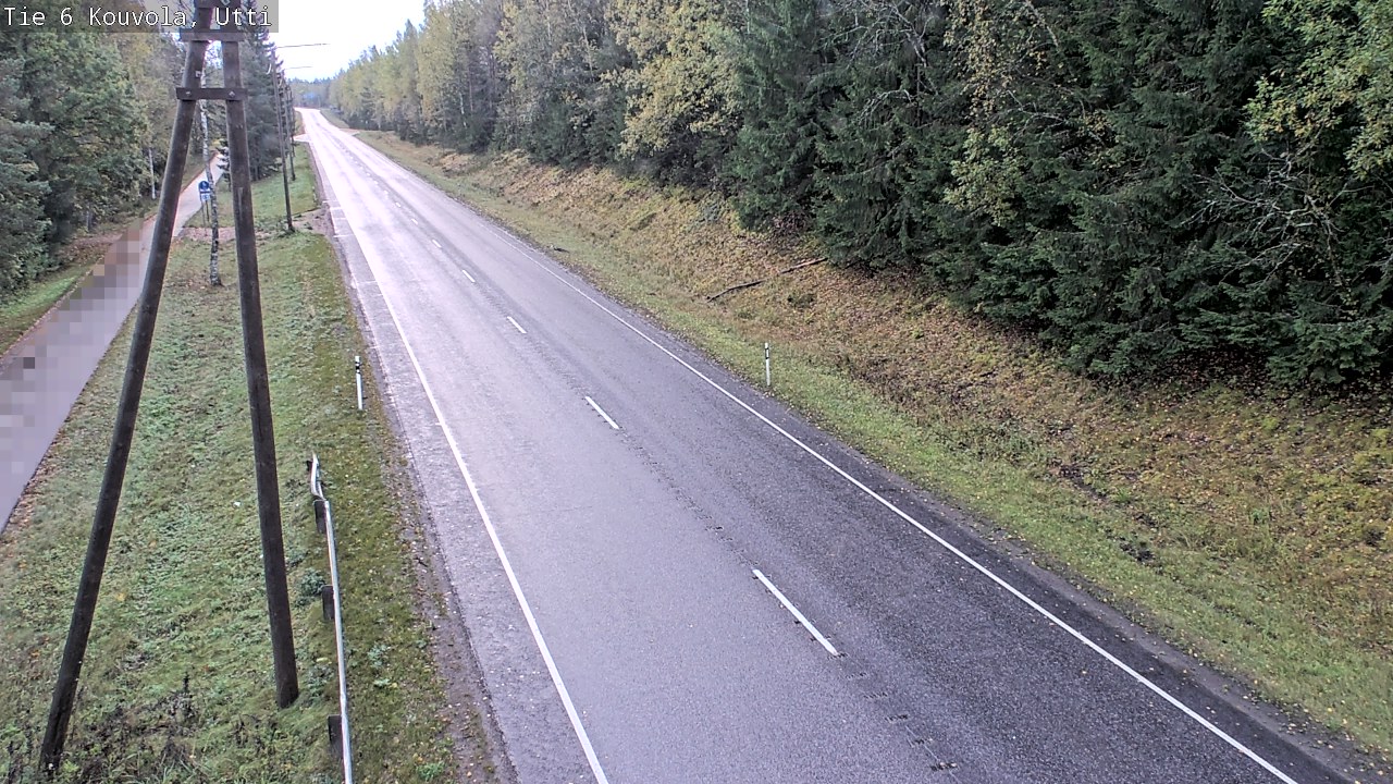 Weather Camera Image Road 6 Kouvola, Utti_YPS, Kouvola, Kymenlaakso