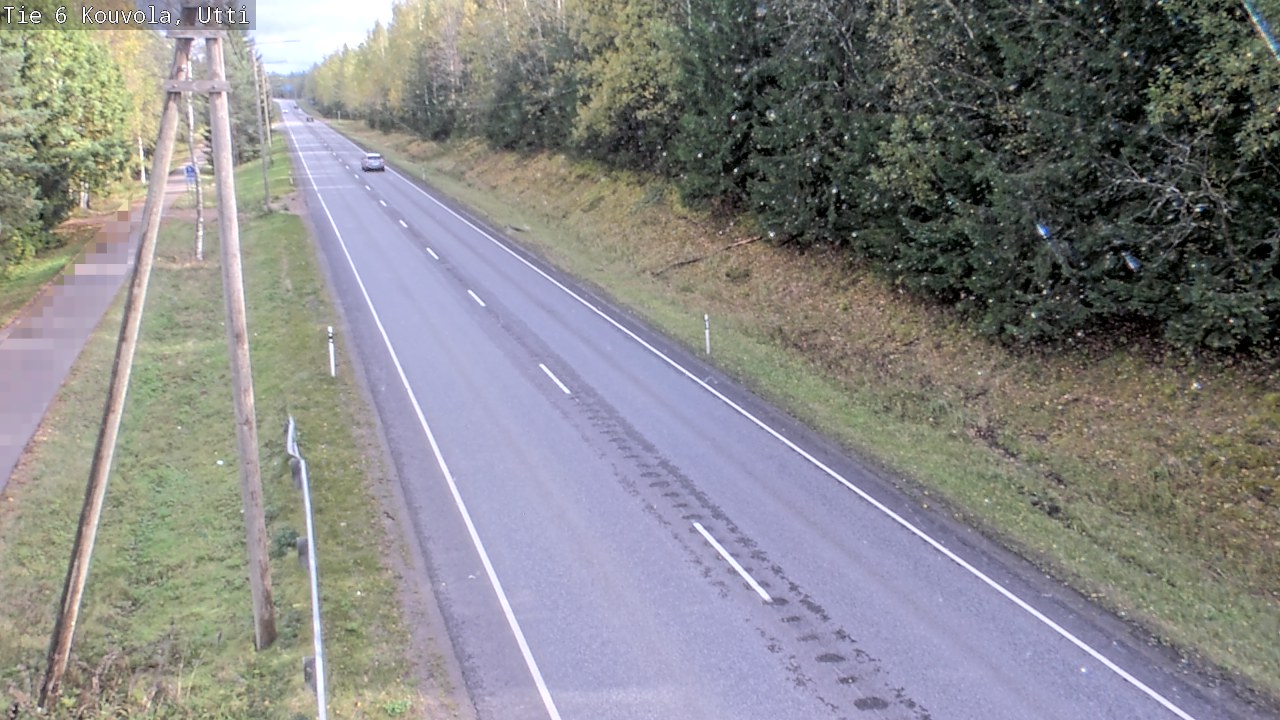 Weather Camera Image Road 6 Kouvola, Utti_YPS, Kouvola, Kymenlaakso