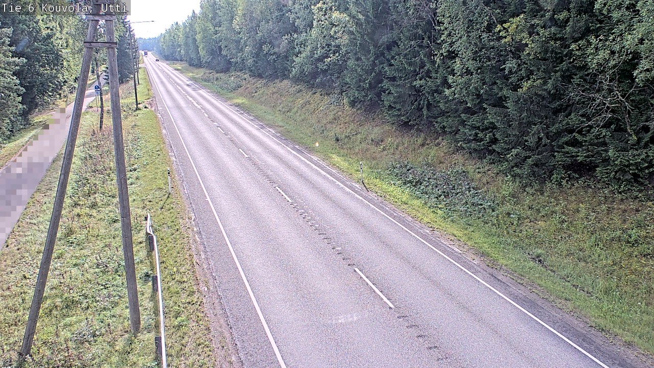 Weather Camera Image Road 6 Kouvola, Utti_YPS, Kouvola, Kymenlaakso