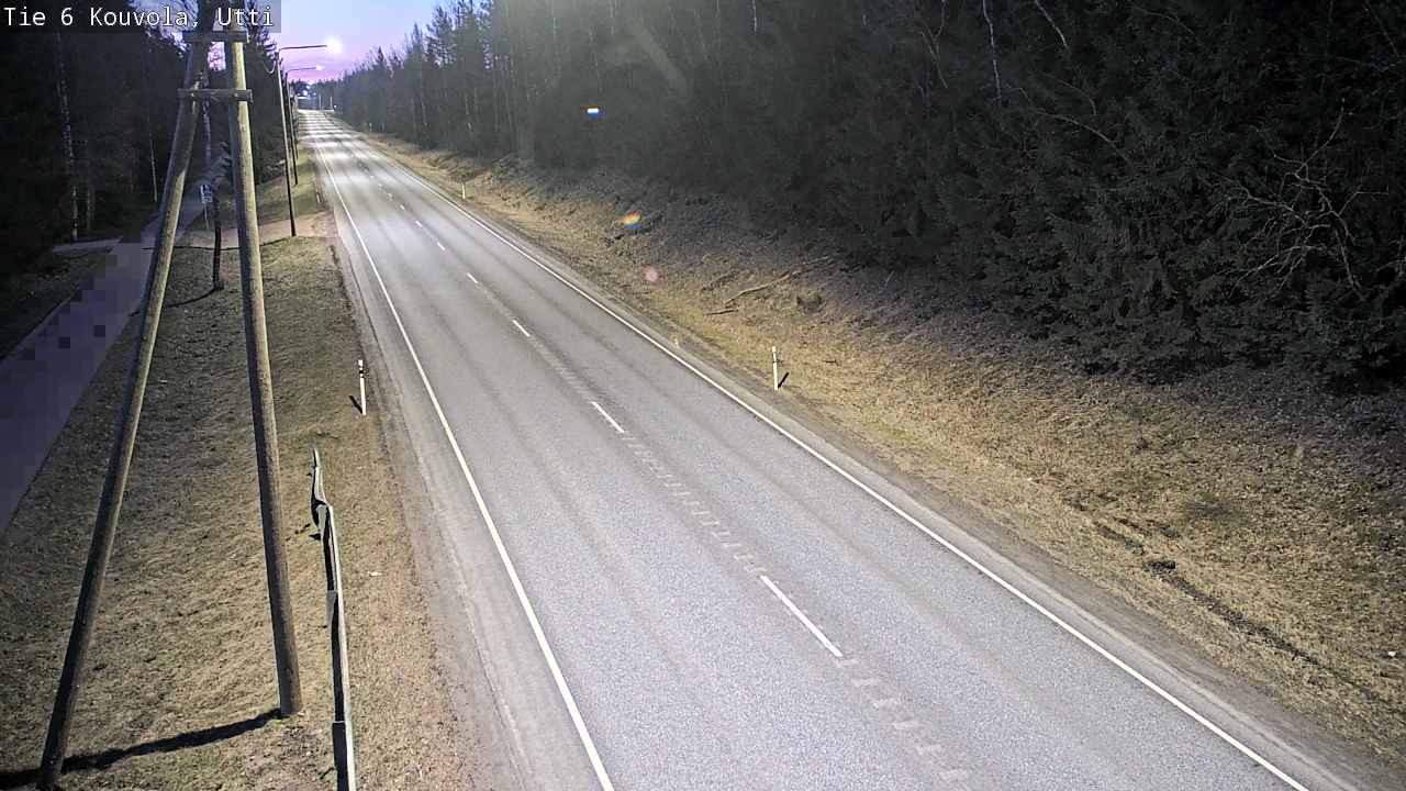 Weather Camera Image Road 6 Kouvola, Utti_YPS, Kouvola, Kymenlaakso