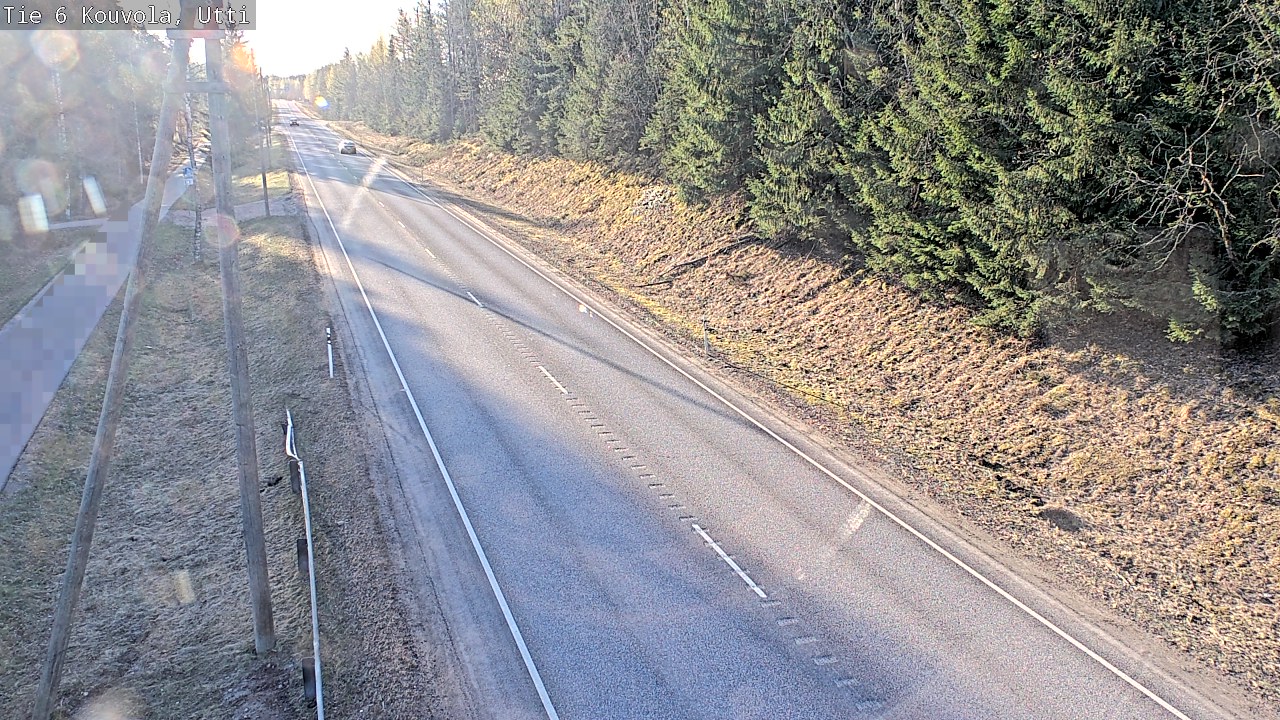 Weather Camera Image Väg 6 Kouvola, Uttis_YPS, Kouvola, Kymenlaakso