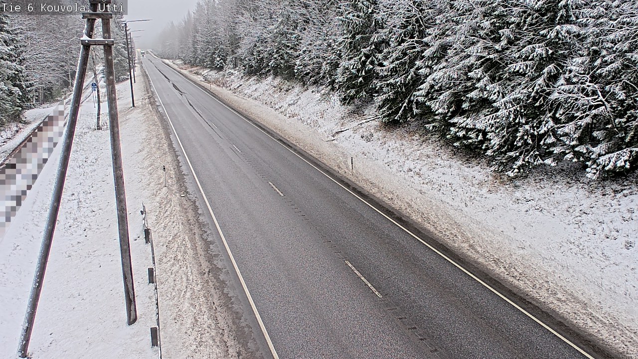 Weather Camera Image Väg 6 Kouvola, Uttis_YPS, Kouvola, Kymenlaakso
