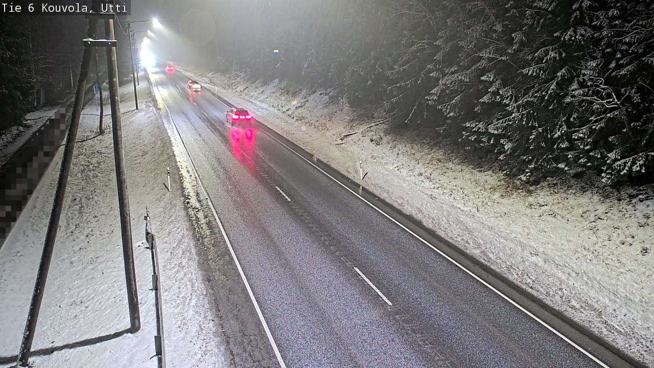 Weather Camera Image Väg 6 Kouvola, Uttis_YPS, Kouvola, Kymenlaakso