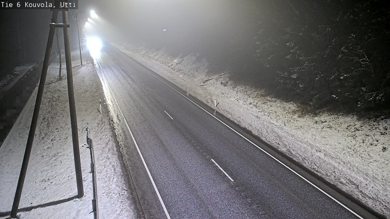 Weather Camera Image Väg 6 Kouvola, Uttis_YPS, Kouvola, Kymenlaakso