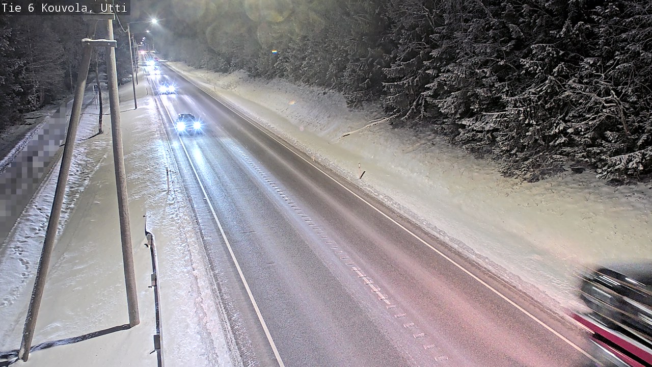Weather Camera Image Road 6 Kouvola, Utti_YPS, Kouvola, Kymenlaakso