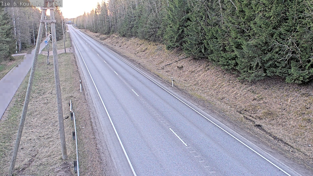 Weather Camera Image Väg 6 Kouvola, Uttis_YPS, Kouvola, Kymenlaakso