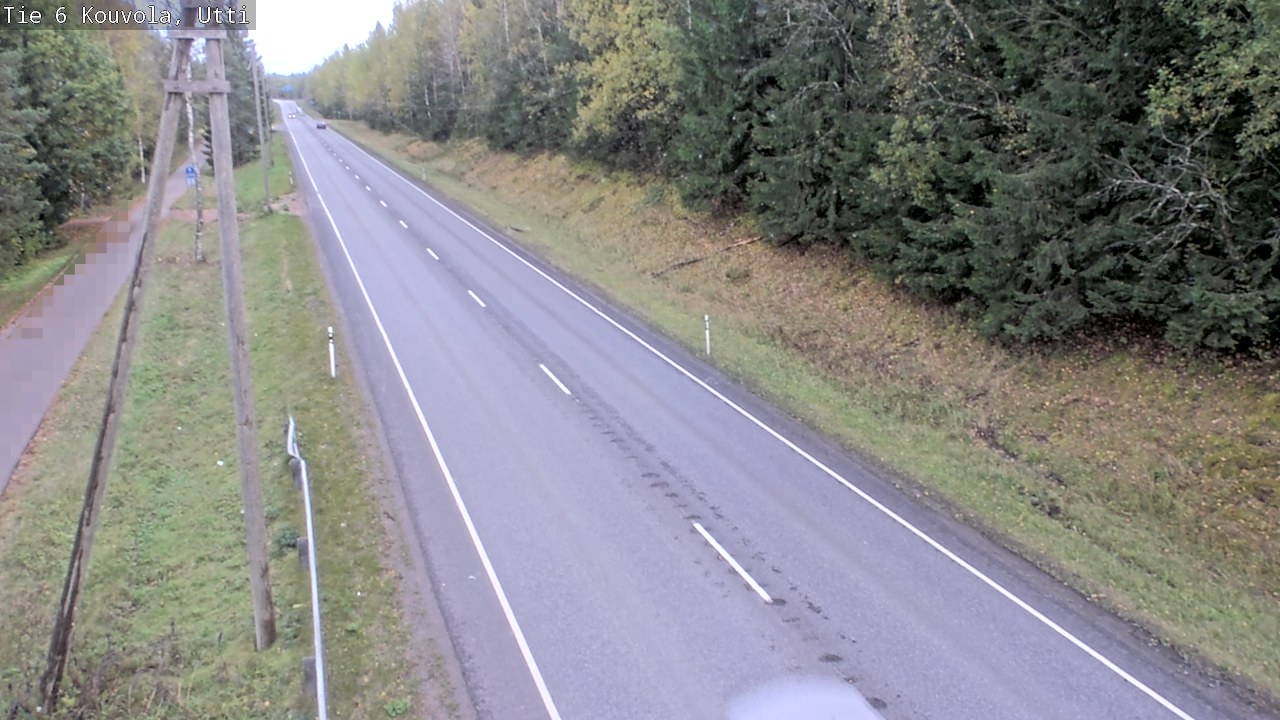 Weather Camera Image Road 6 Kouvola, Utti_YPS, Kouvola, Kymenlaakso