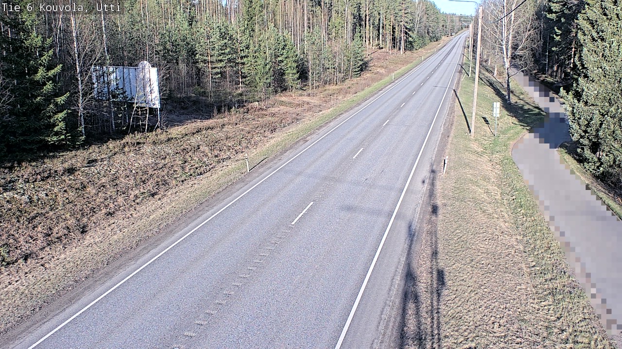 Weather Camera Image Road 6 Kouvola, Utti_YPS, Kouvola, Kymenlaakso