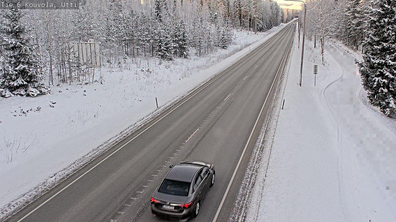 Weather Camera Image Road 6 Kouvola, Utti_YPS, Kouvola, Kymenlaakso