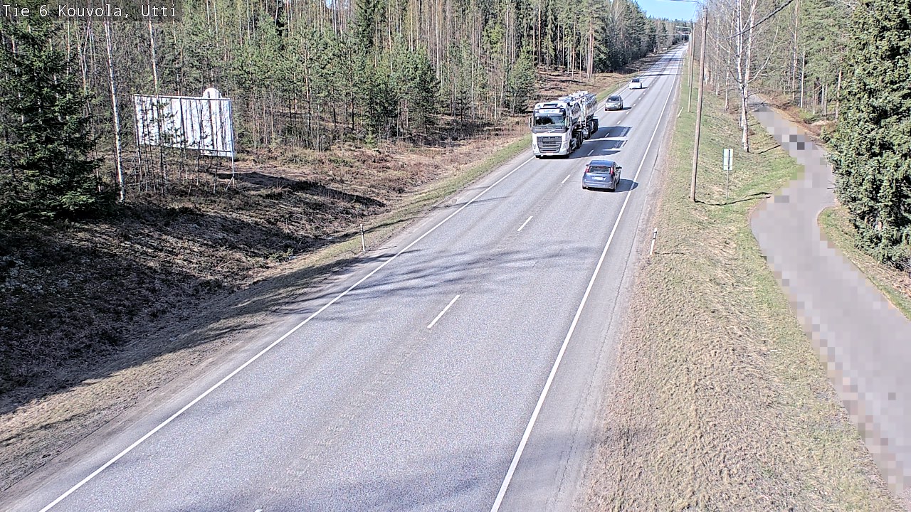 Weather Camera Image Road 6 Kouvola, Utti_YPS, Kouvola, Kymenlaakso