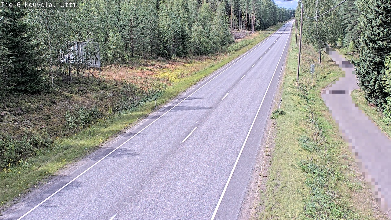 Weather Camera Image Road 6 Kouvola, Utti_YPS, Kouvola, Kymenlaakso