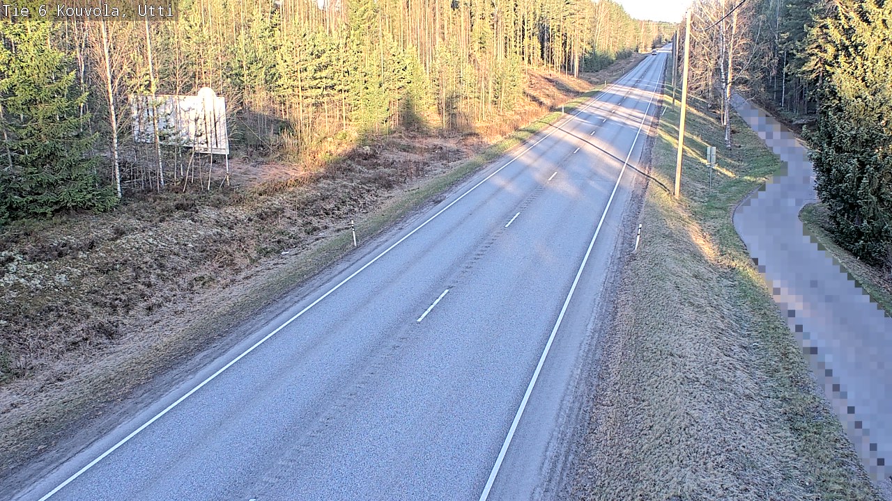 Weather Camera Image Road 6 Kouvola, Utti_YPS, Kouvola, Kymenlaakso