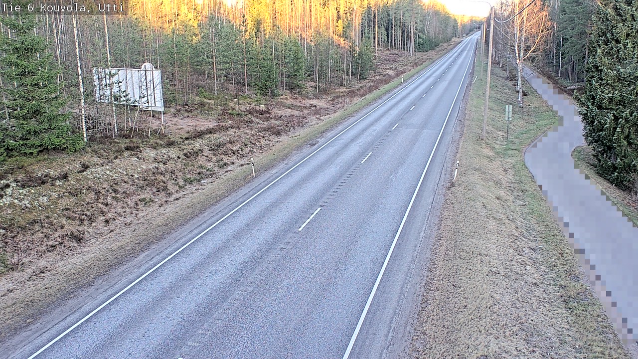 Weather Camera Image Väg 6 Kouvola, Uttis_YPS, Kouvola, Kymenlaakso