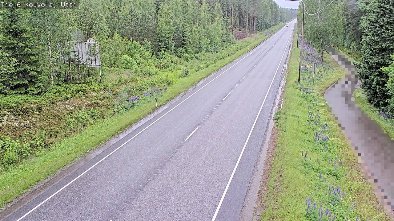 Weather Camera Image Väg 6 Kouvola, Uttis_YPS, Kouvola, Kymenlaakso