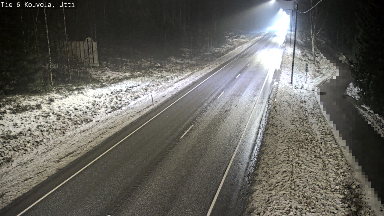 Weather Camera Image Väg 6 Kouvola, Uttis_YPS, Kouvola, Kymenlaakso