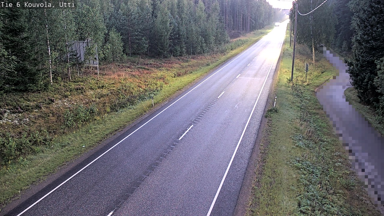 Weather Camera Image Road 6 Kouvola, Utti_YPS, Kouvola, Kymenlaakso