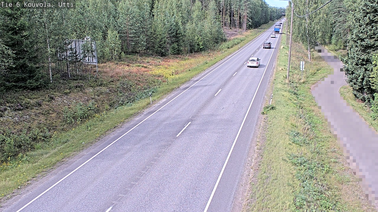 Weather Camera Image Road 6 Kouvola, Utti_YPS, Kouvola, Kymenlaakso