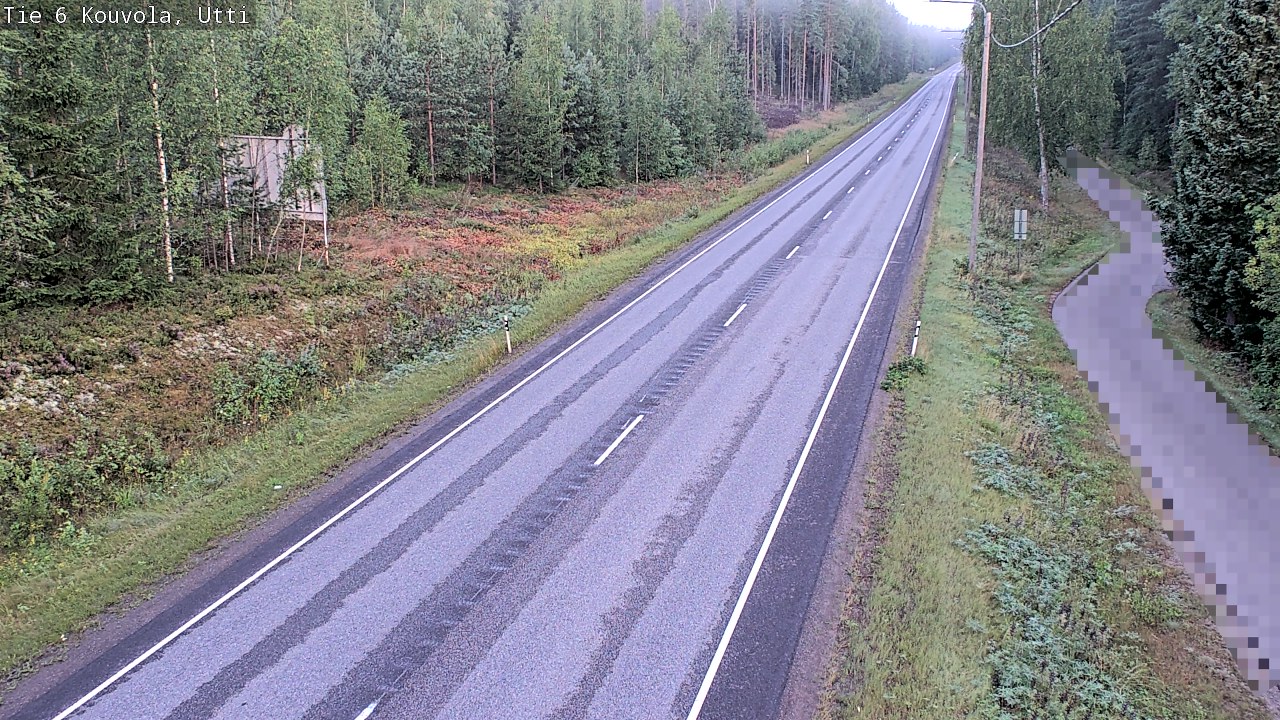 Weather Camera Image Road 6 Kouvola, Utti_YPS, Kouvola, Kymenlaakso