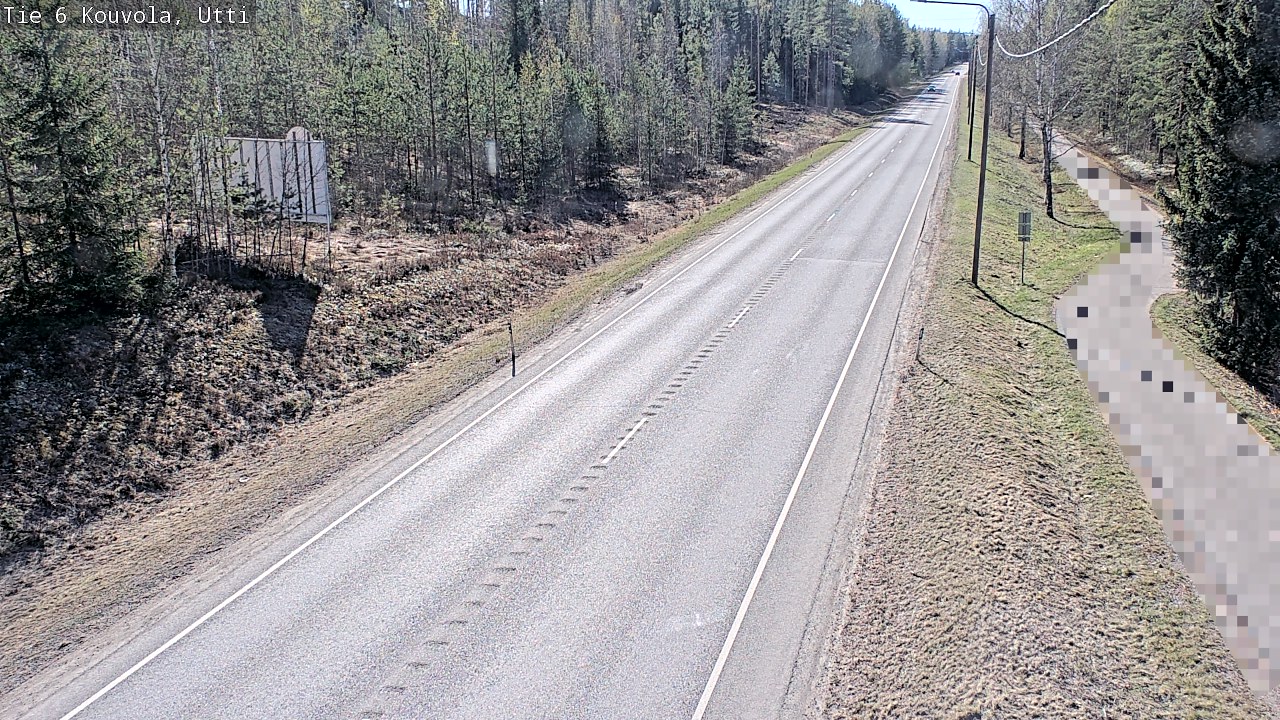 Weather Camera Image Väg 6 Kouvola, Uttis_YPS, Kouvola, Kymenlaakso