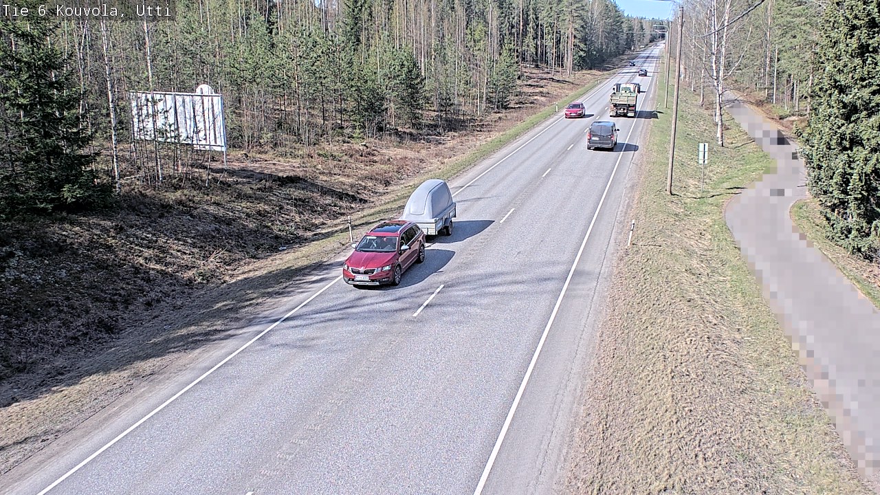 Weather Camera Image Road 6 Kouvola, Utti_YPS, Kouvola, Kymenlaakso