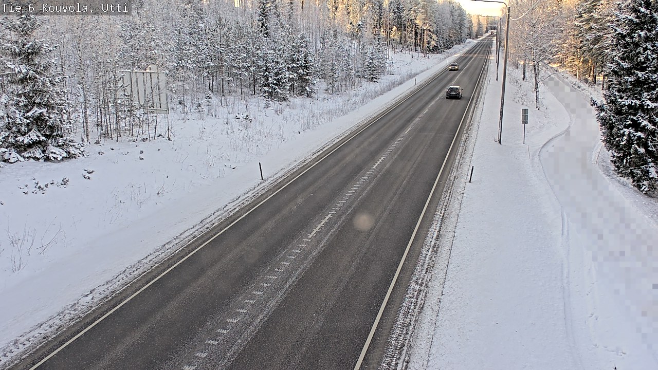 Weather Camera Image Road 6 Kouvola, Utti_YPS, Kouvola, Kymenlaakso