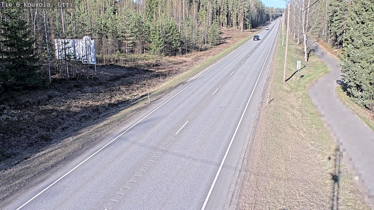 Weather Camera Image Road 6 Kouvola, Utti_YPS, Kouvola, Kymenlaakso