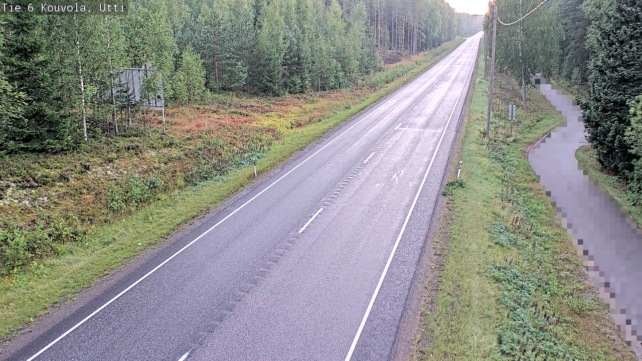 Weather Camera Image Road 6 Kouvola, Utti_YPS, Kouvola, Kymenlaakso
