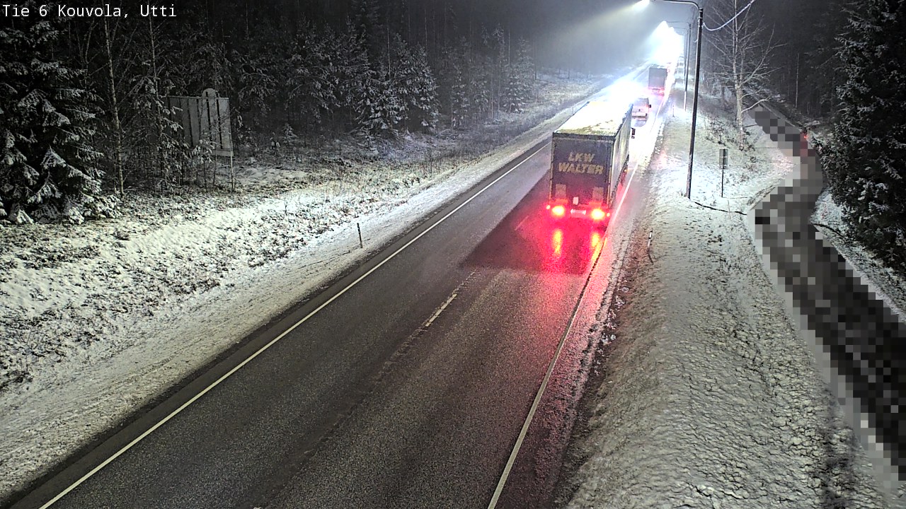 Weather Camera Image Väg 6 Kouvola, Uttis_YPS, Kouvola, Kymenlaakso