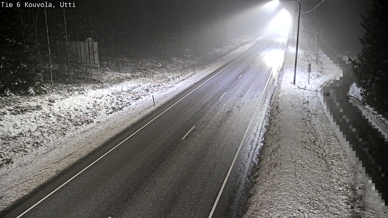 Weather Camera Image Väg 6 Kouvola, Uttis_YPS, Kouvola, Kymenlaakso