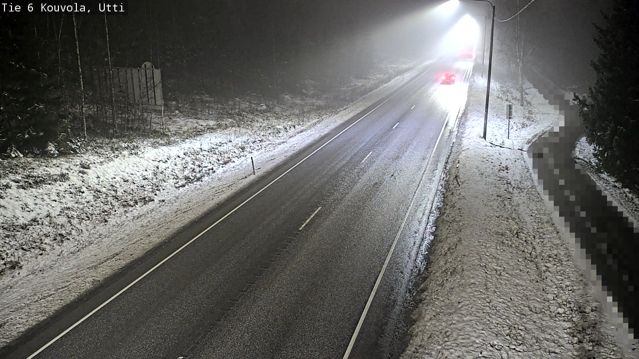 Weather Camera Image Väg 6 Kouvola, Uttis_YPS, Kouvola, Kymenlaakso