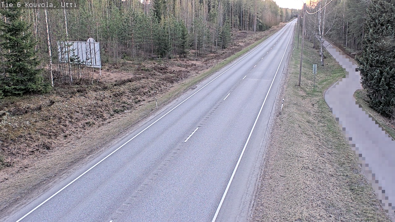 Weather Camera Image Väg 6 Kouvola, Uttis_YPS, Kouvola, Kymenlaakso
