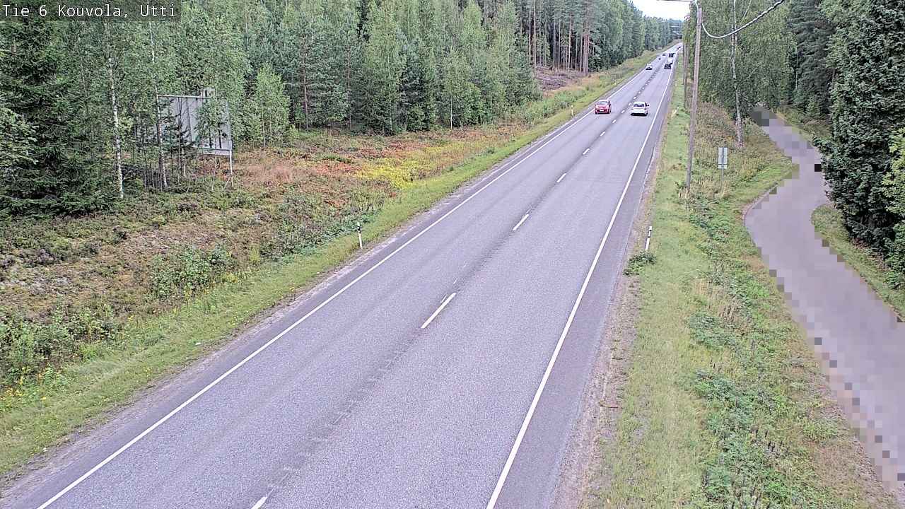 Weather Camera Image Road 6 Kouvola, Utti_YPS, Kouvola, Kymenlaakso