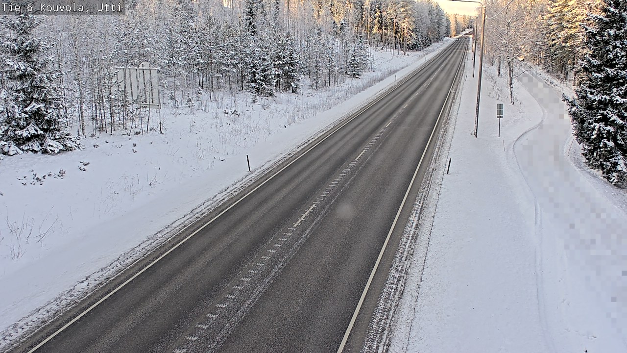 Weather Camera Image Road 6 Kouvola, Utti_YPS, Kouvola, Kymenlaakso